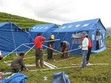 3×4，,12平方米救灾帐篷